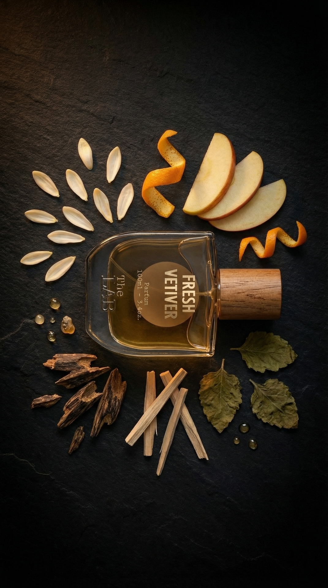 Fresh Vetiver Ingredients