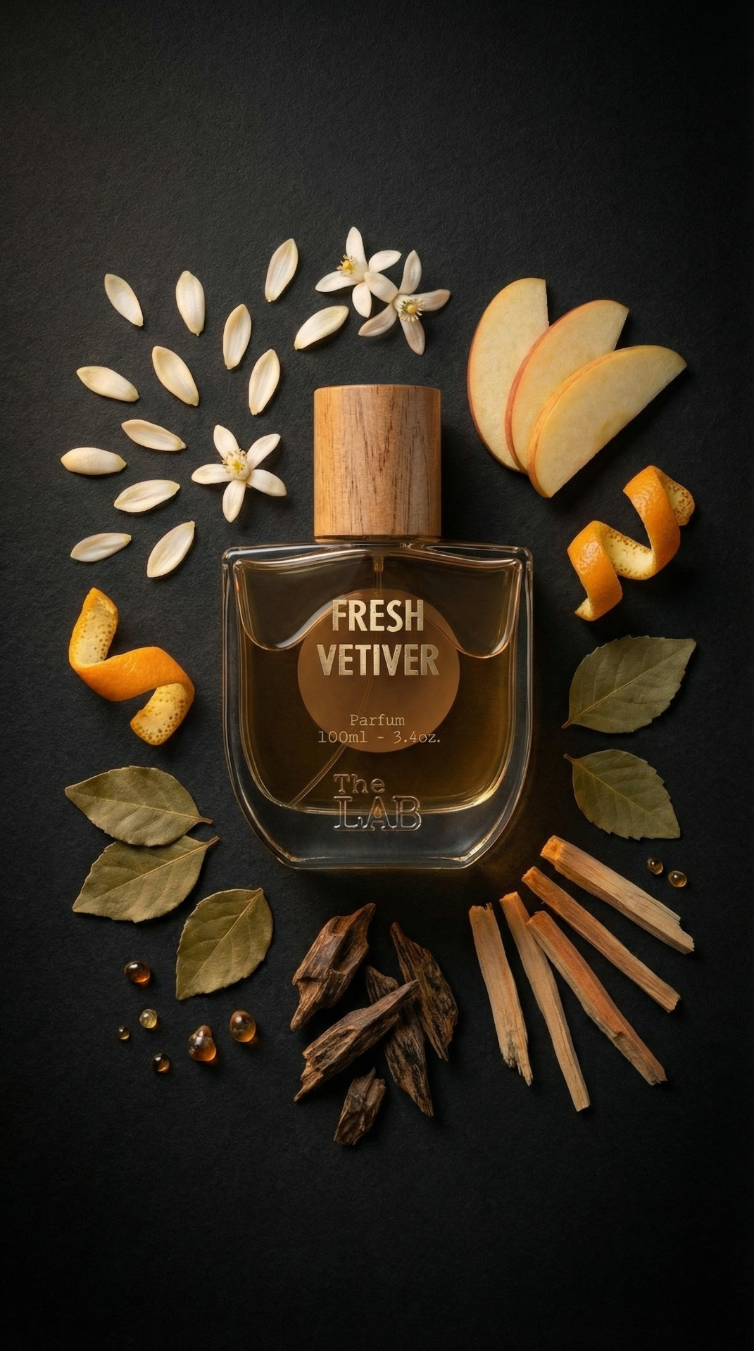 Fresh Vetiver Close-up